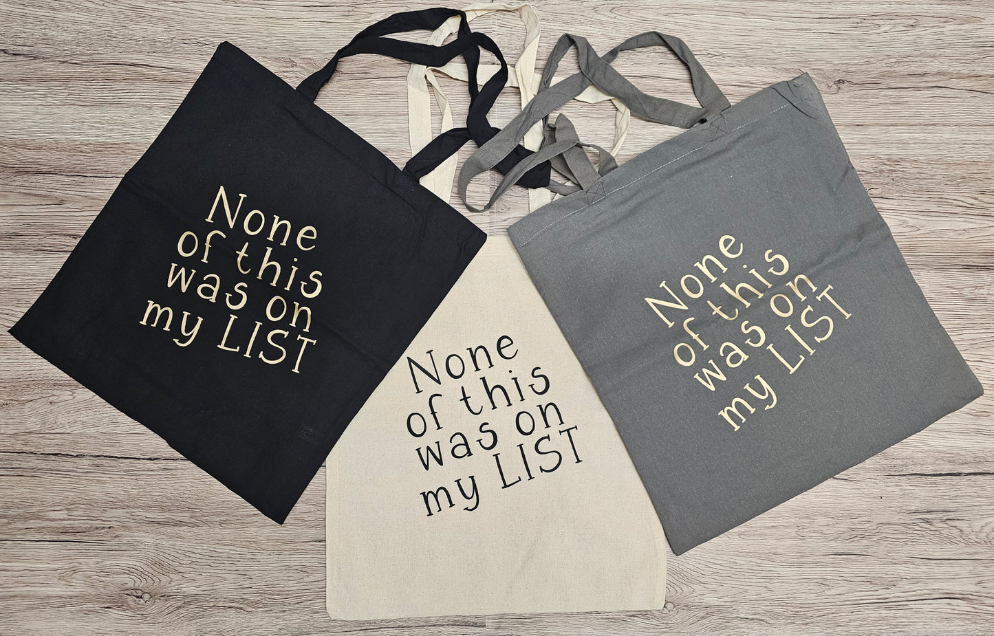 Canvas Shopper Bags