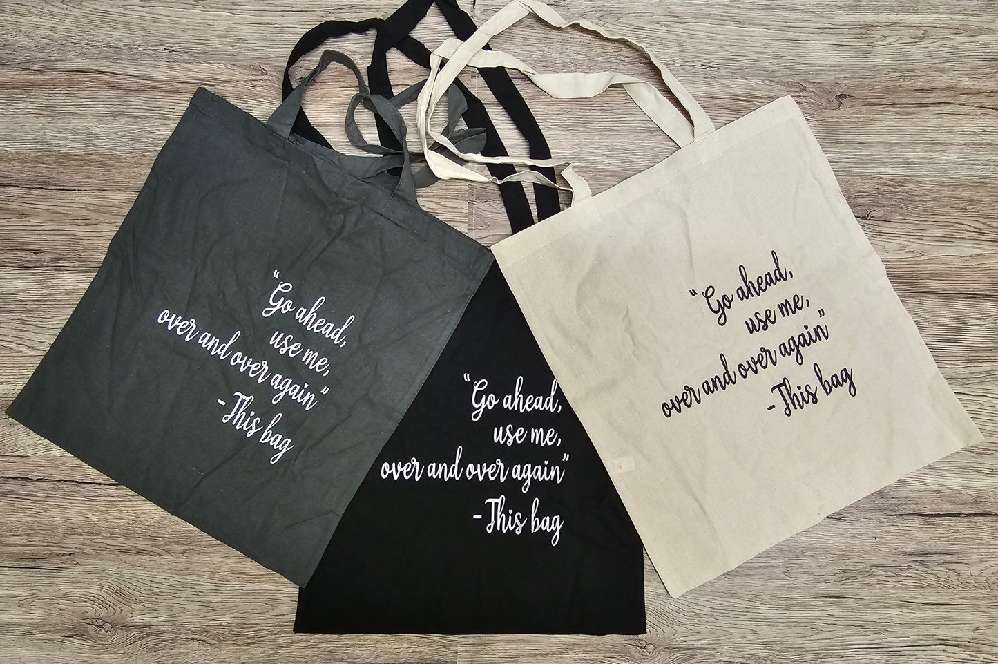 Canvas Shopper Bags