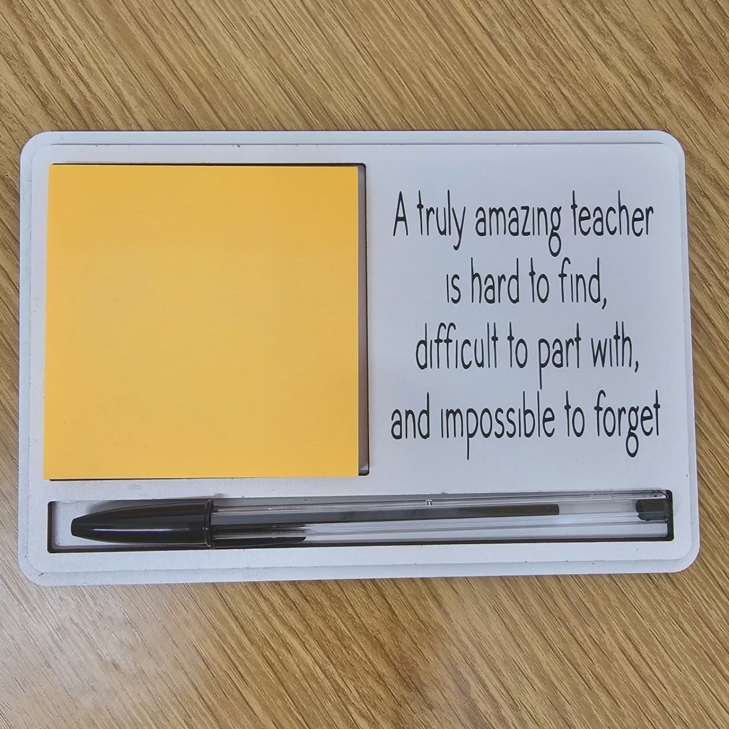 Memo Pad and Pen Holder