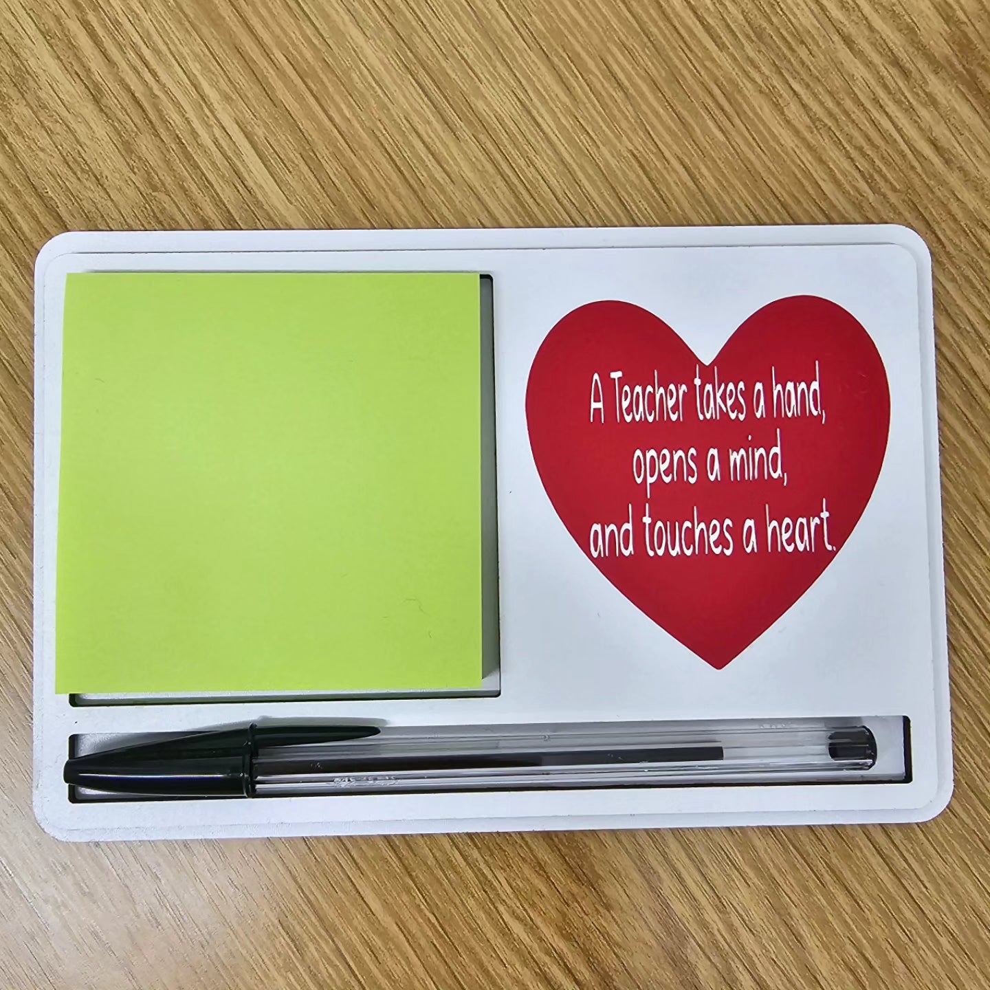 Memo Pad and Pen Holder