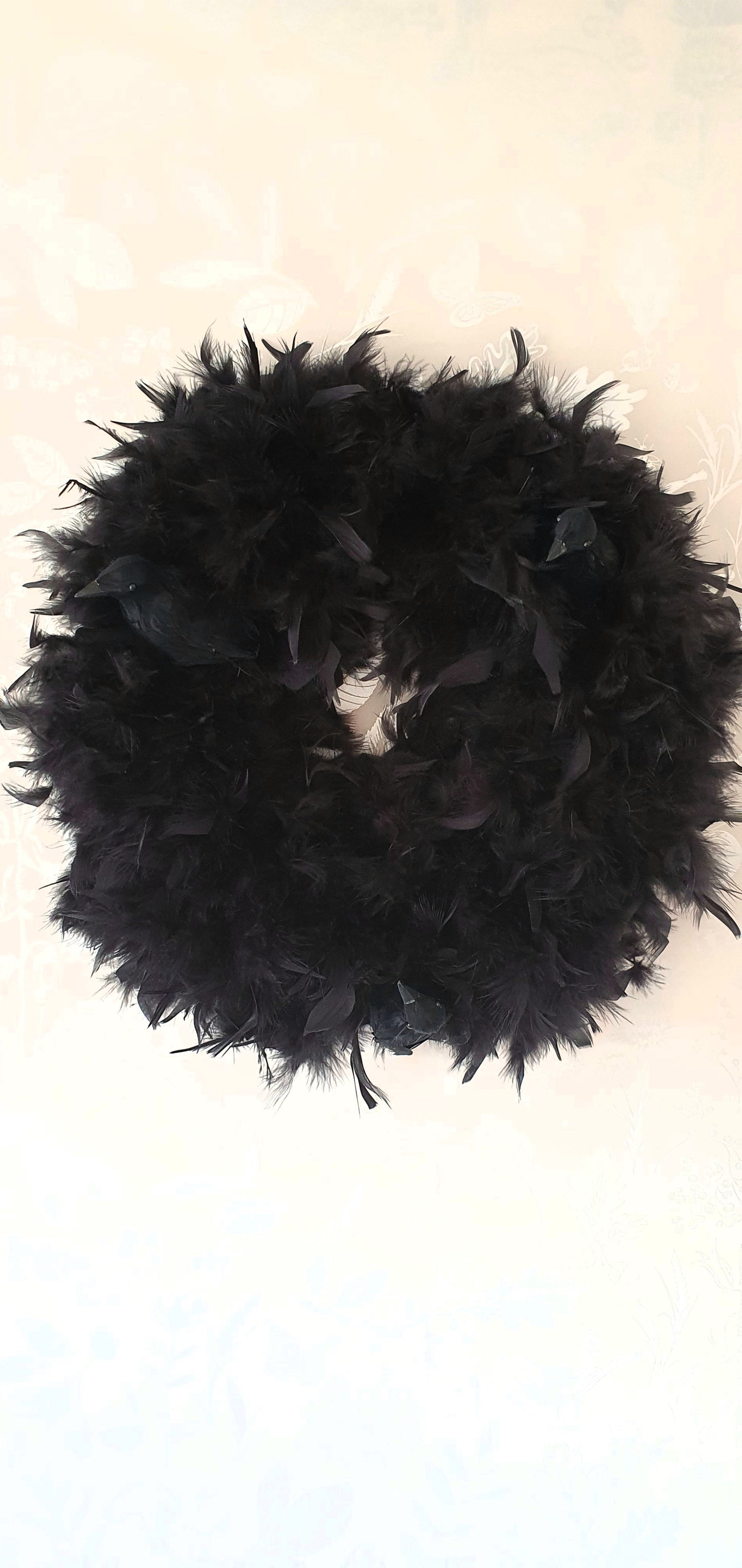 Halloween Crow's Wreath