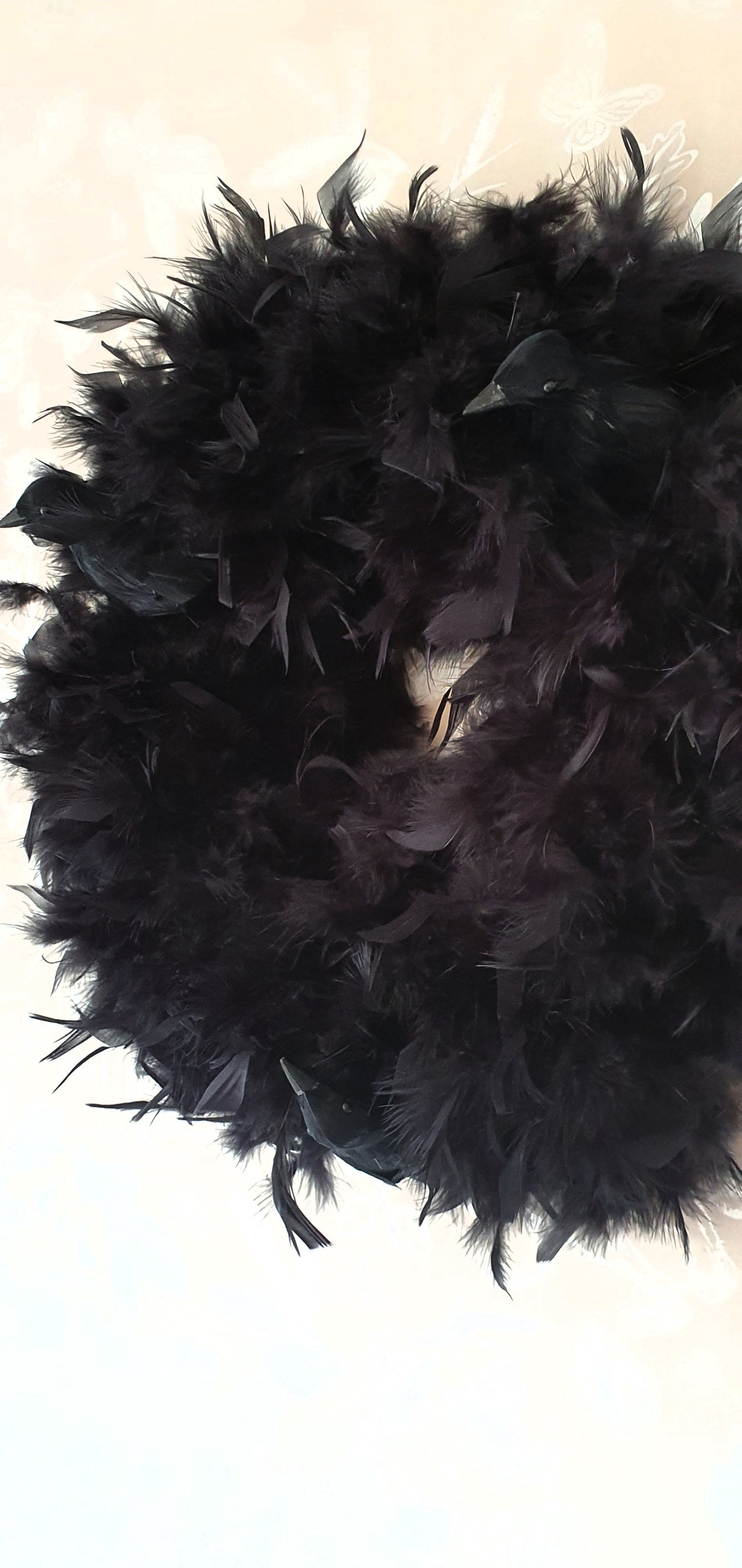 Halloween Crow's Wreath