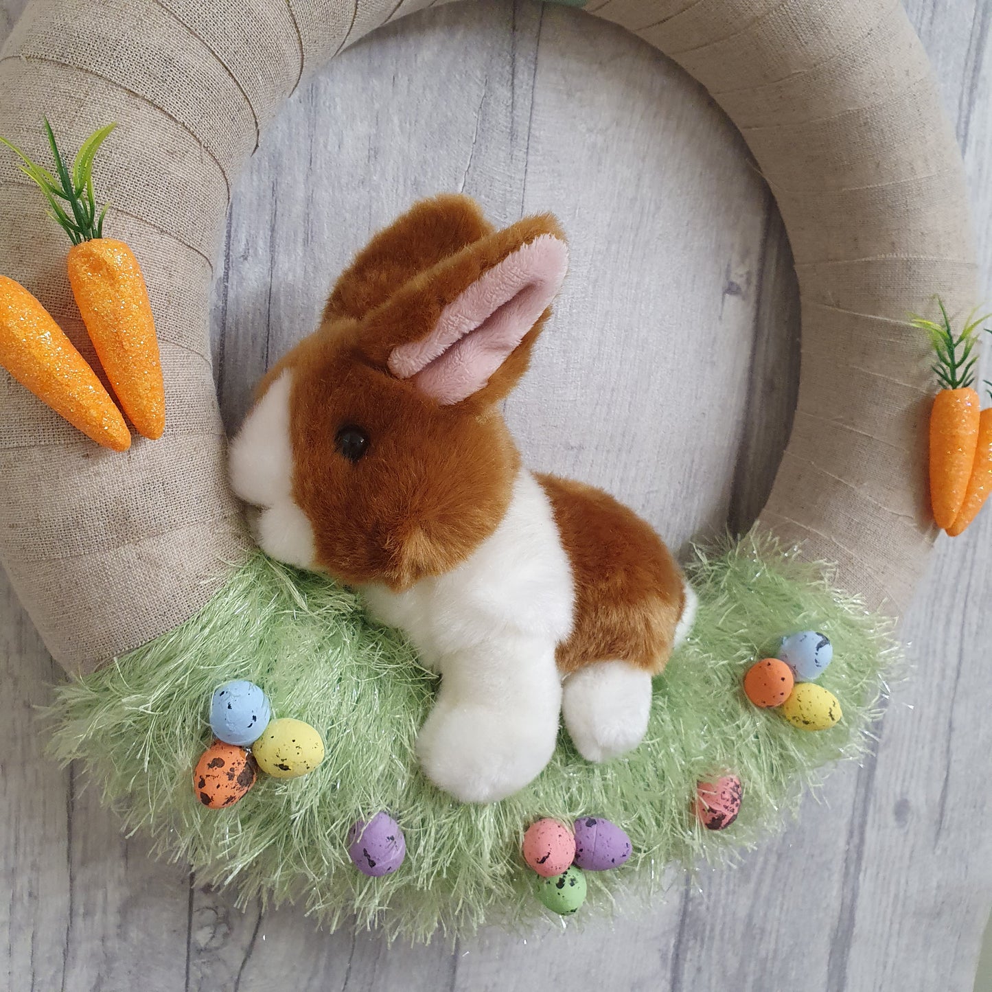 Spring Time Easter Bunny Wreath