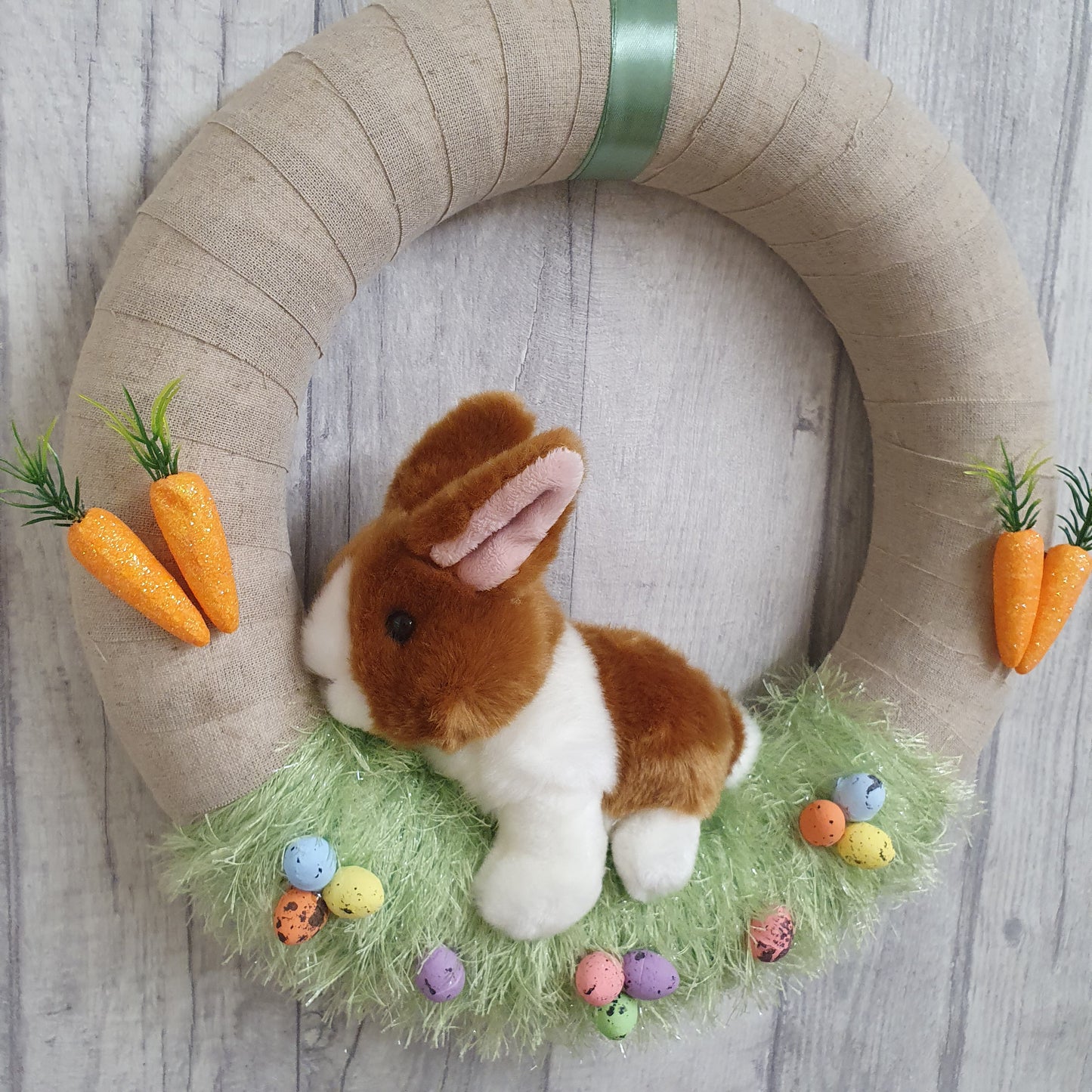 Spring Time Easter Bunny Wreath