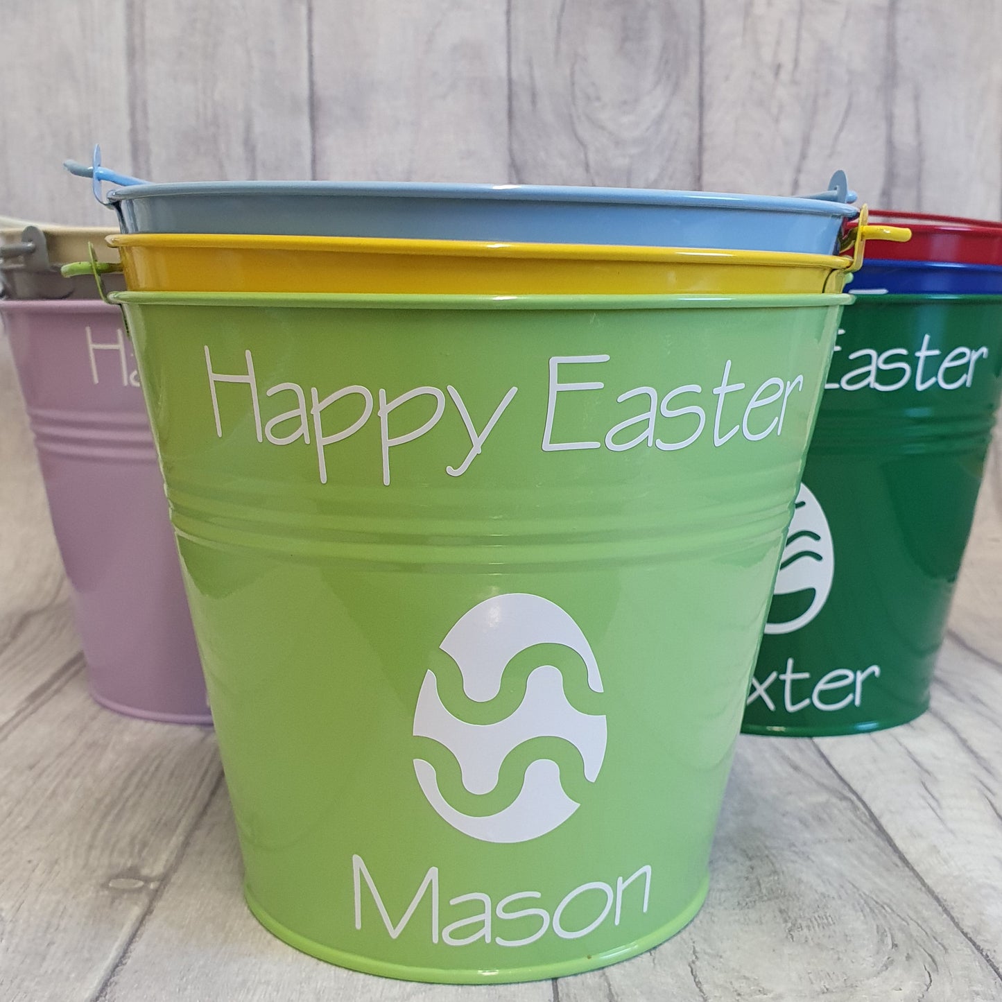 Easter Metal Bucket