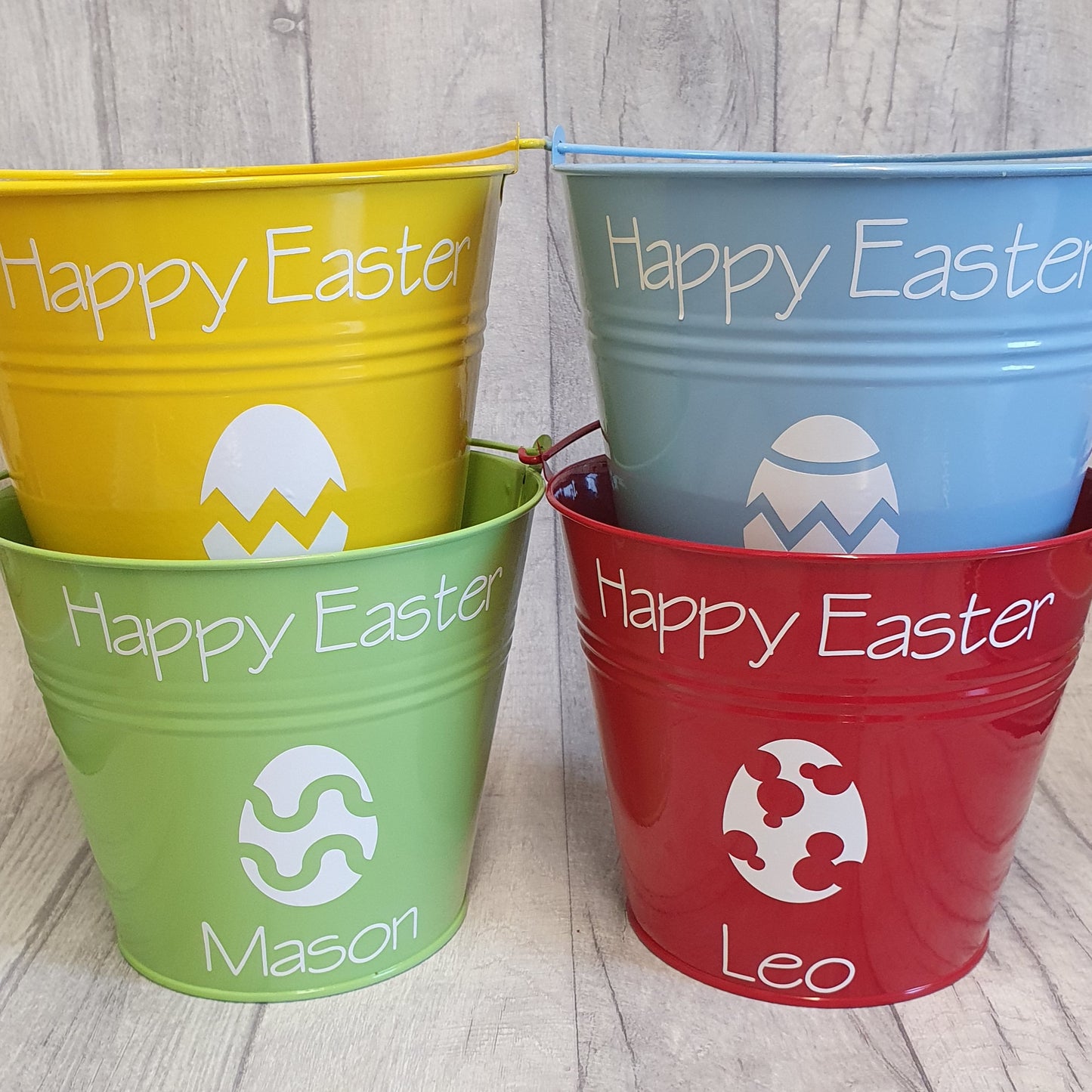 Easter Metal Bucket