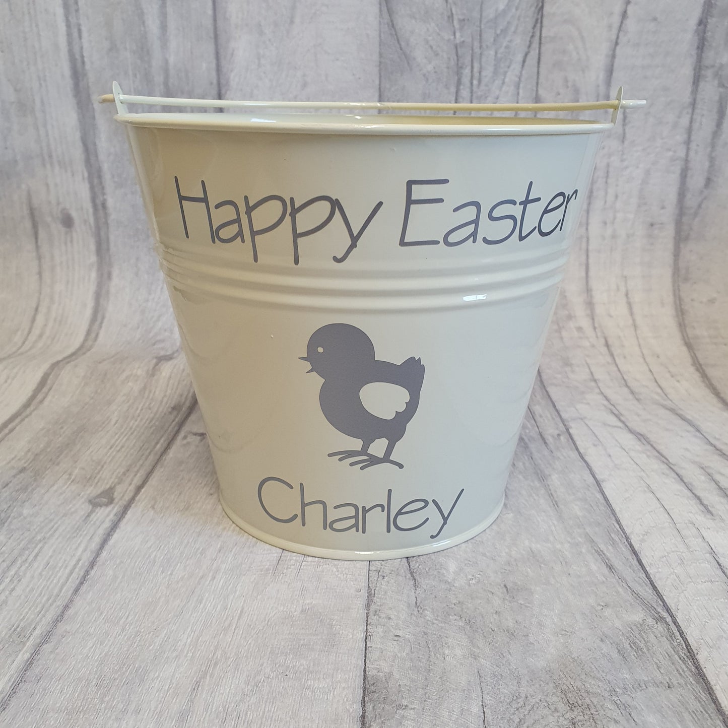 Easter Metal Bucket