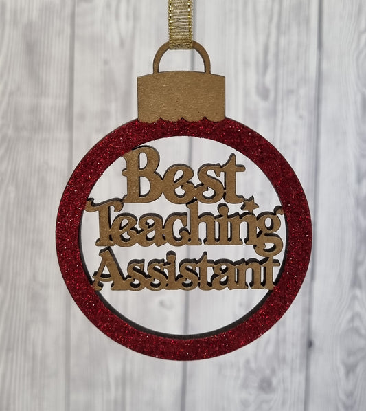 Best Teacher Baubles