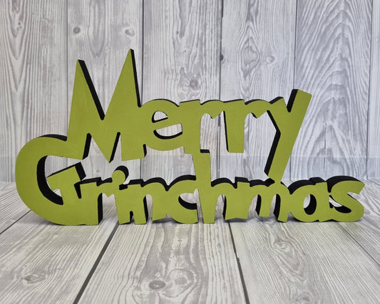 Merry Grinchmas Sign