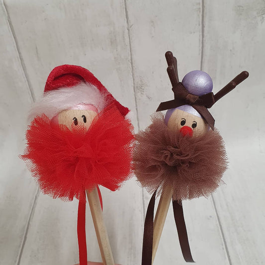 Christmas Ballerina Pencils