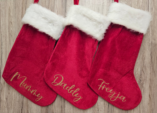 Personalised Christmas Stocking