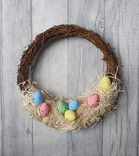 Easter Egg Wreath