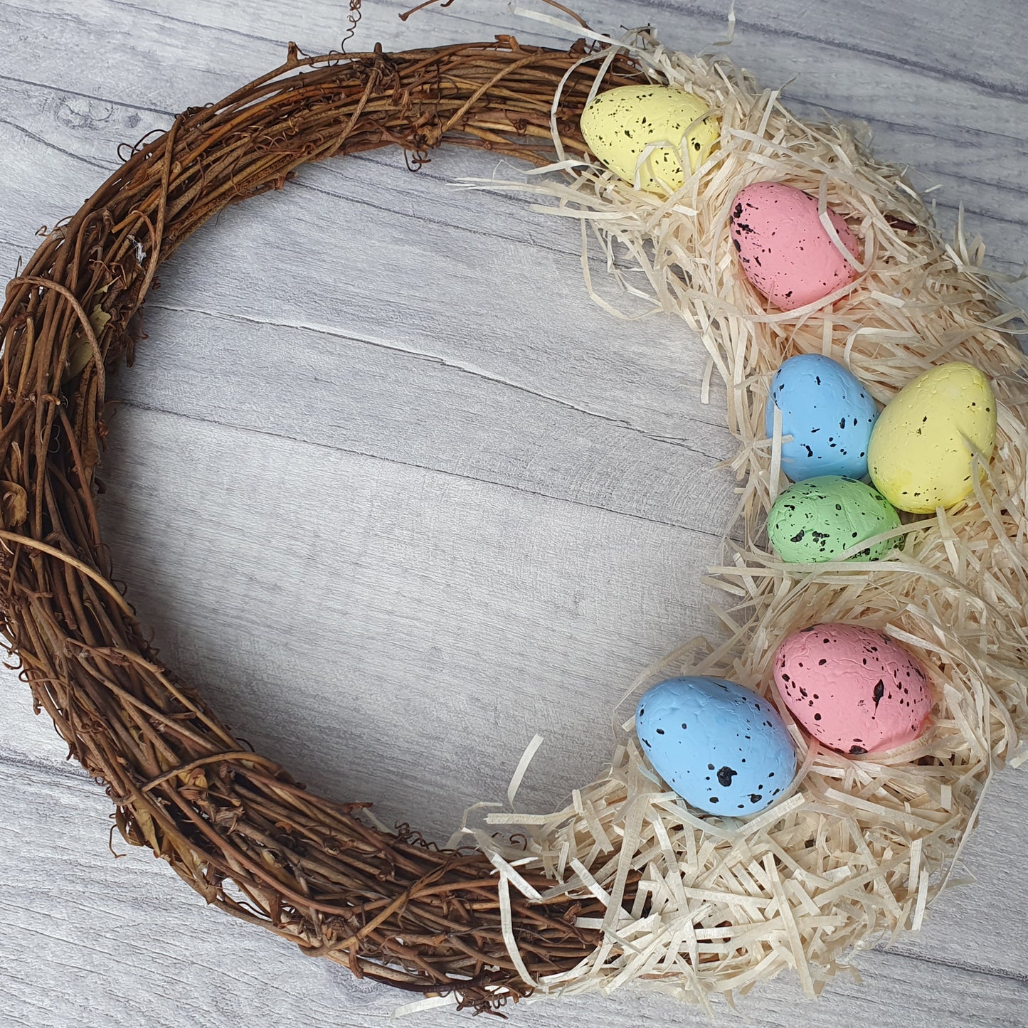 Easter Egg Wreath