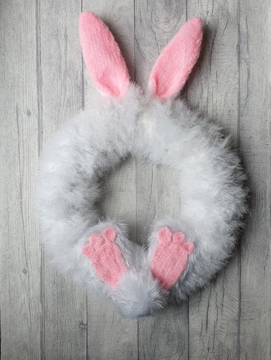 Fluffy Bunny Wreath